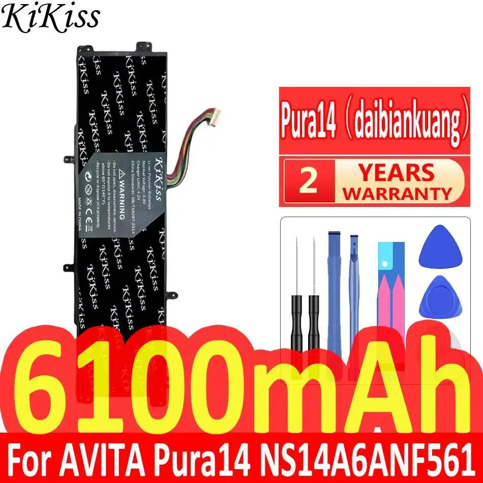 

Laptop Battery For Avita Pura1 4 NS14A6ANF561 CN6613-2S3P Pura14 With Frame 6100Mah Lightweight