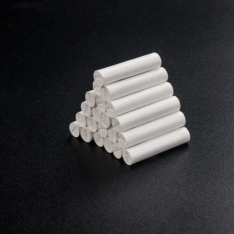 6*28mm actived carbon Filter 50pcs/pack Smoke pipe Filter Tips Smoking Straight Tobacco Cigarette Filter Holder Tips