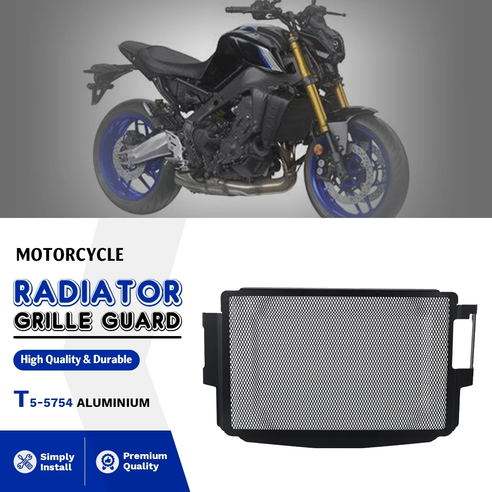 

For Yamaha MT09 MT09SP MT-09 MT 09 SP 2021 2022 2023 2024 2025 Motorcycle Accessories Radiator Guard Grille Cover Protection