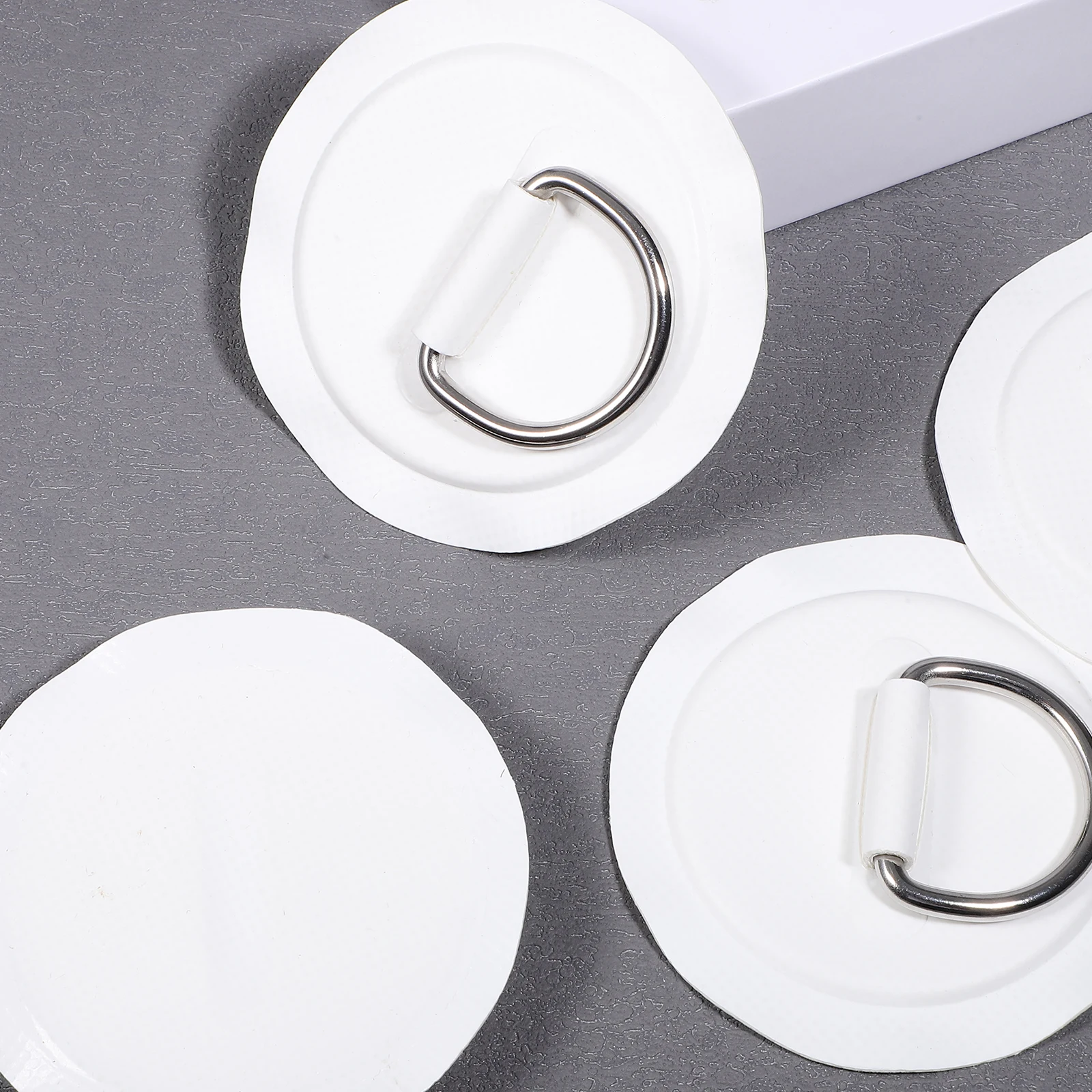 

5pcs D Ring Patch Premium Pvc D Ring Pads For Inflatable Boat Kayak Surfboard Paddle Board Outdoor Water Rafting Equipment Boat
