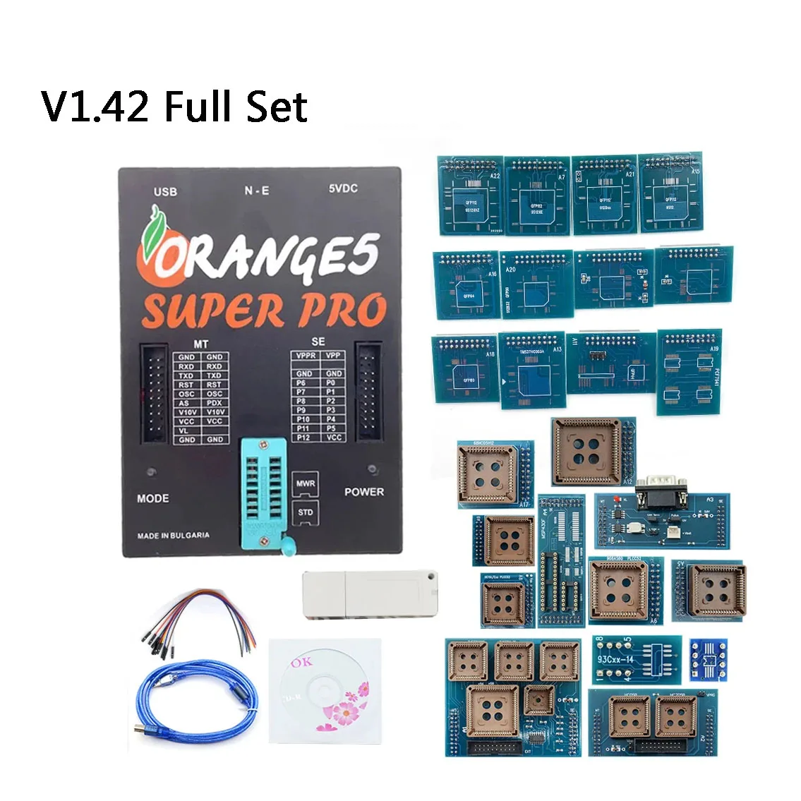 New upgrade V1.42 Orange5 adds more Ecu Mcu list programme VS Orange 5 V1.38 for Suzuki Full Authorization