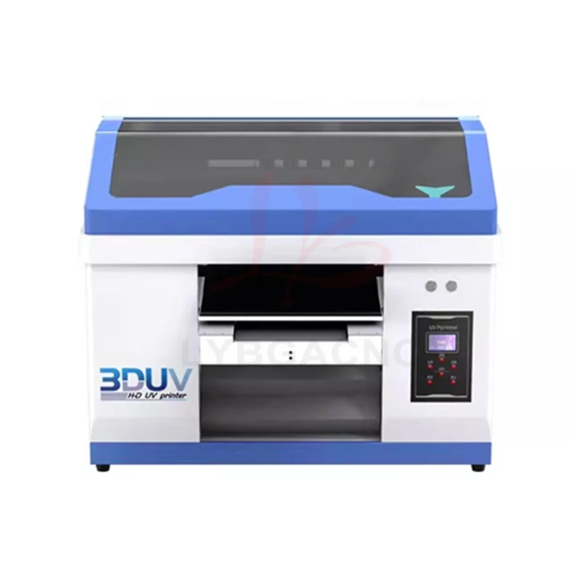 LY 3060 Full Automatic Flatbed Photo UV DTG Inkjet Printer Machine USB Infrared Ray Measure Max Work Size 300X600mm 2880 DPI