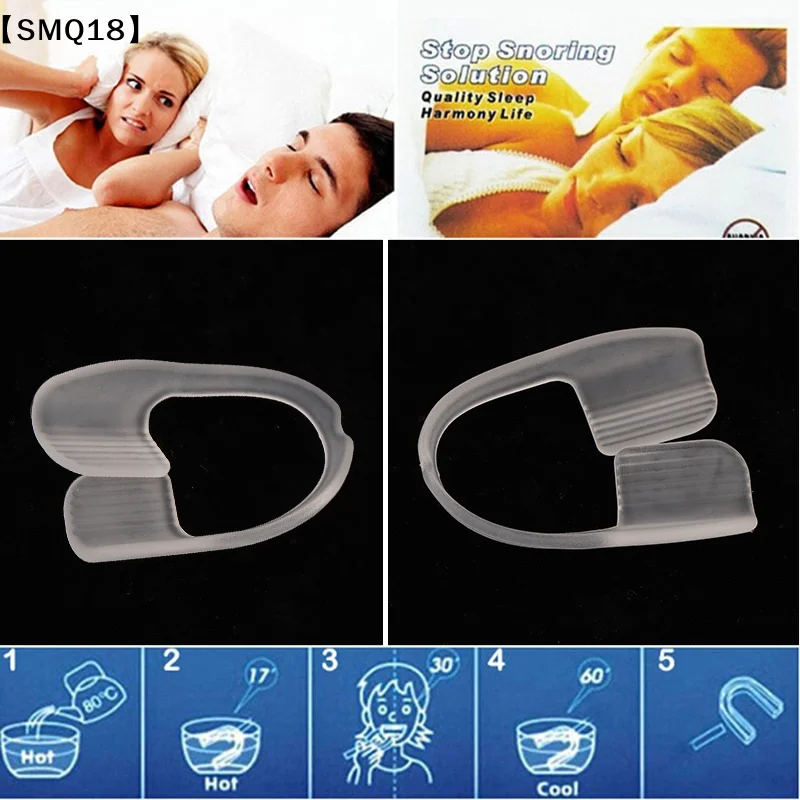 Bruxism Mouth Guard Sleep Mouthguard Splint Clenching Dental Braces Alignment Trainer Sleep Aid Teeth Protector Tools【SMQ】