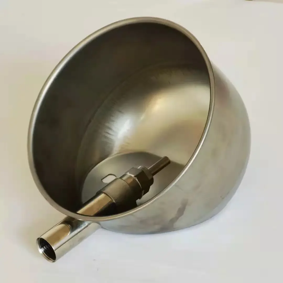 Pig drinking bowl, stainless steel pig water bowl