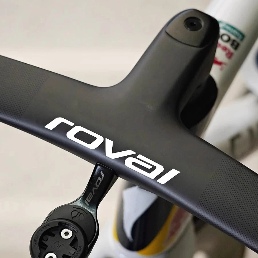 

2 шт./компл. DIY углеродное волокно наклейки на руль шоссейного велосипеда водостойкие ROVAL RAPID интегрированные наклейки на руль велосипеда