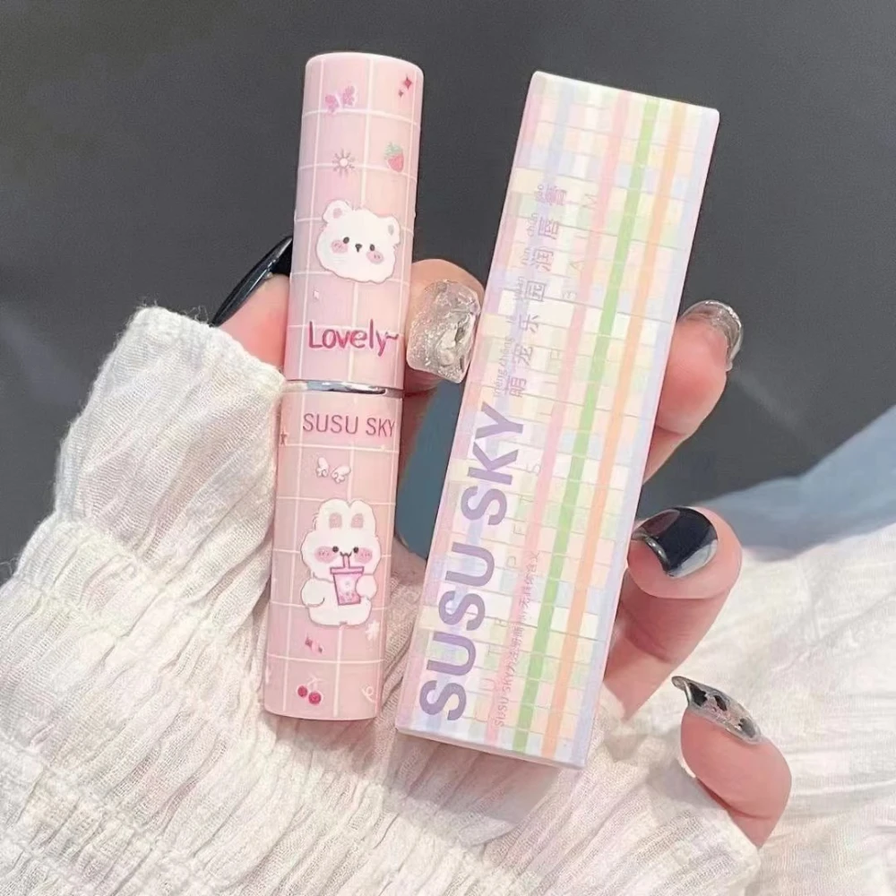 Moisturizing Lip Balm Moisturizing and Hydrating Lip Waterproof Transparent Lip Repair Stick Girls Make Up Cosmetic