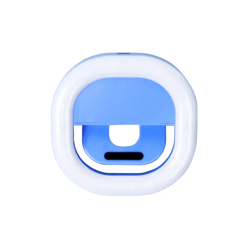 2022 New Fill light mobile phone LED selfie fill light square live light clip-type selfie light for Android IOS