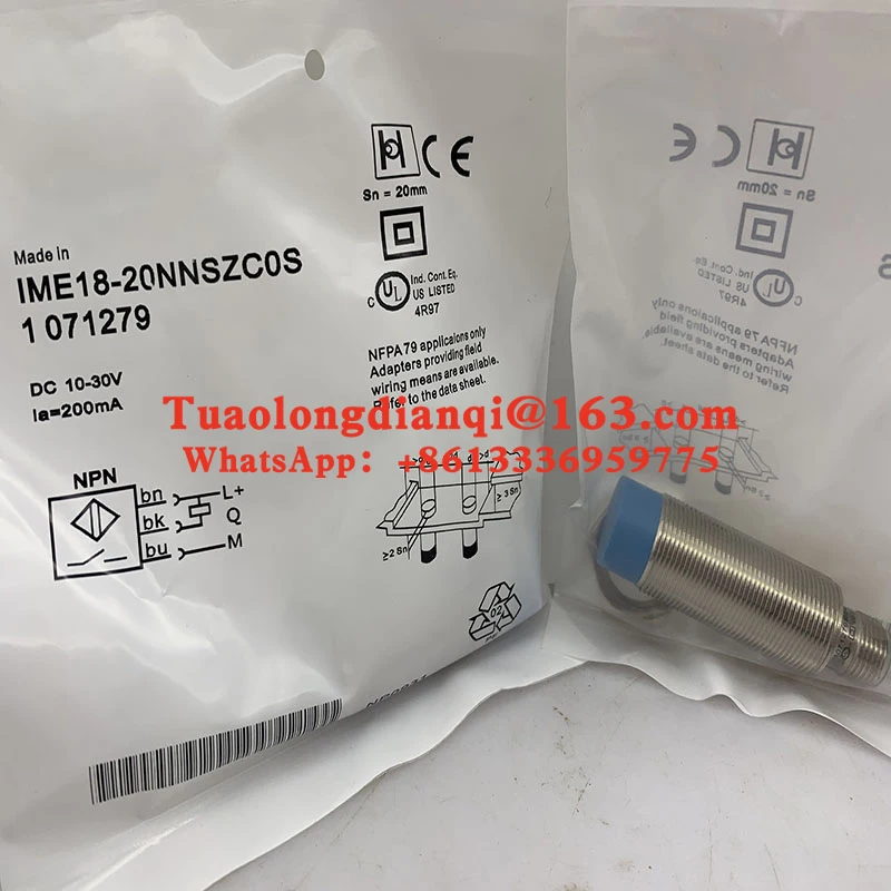 novo sensor de proximidade original IME18-20NNSZC0S IME18-12NPOZC0S em estoque