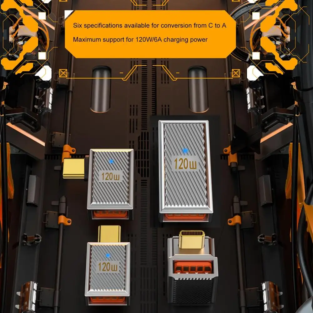 USB A To USB C 10Gbps Adapter USB 3.1 Type A To Type C Charging plug Converter Fast Charging For Laptop PC Printer Flash Drive