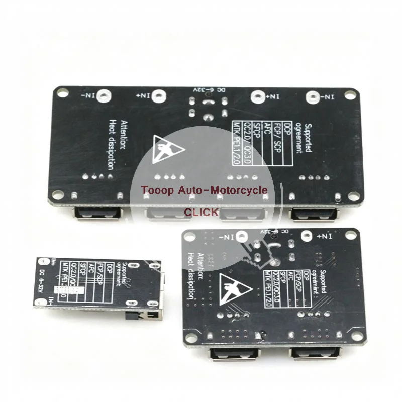 QC3.0 Quick Charge DC-DC Step Down Module 12V 24V to 5V USB Converter for Car GPS Power Supply
