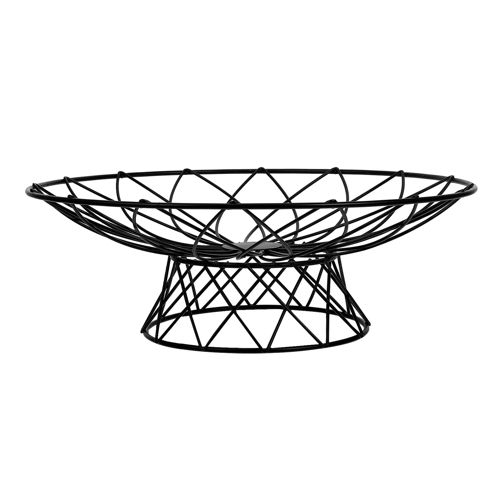 

Iron Wire Storage Compact Metal Fruit Basket For Kitchen Countertop Bread Fruits Vegetables Cosmetics Organizer Tabletop