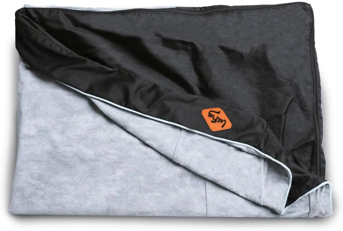 

Очень большая лежанка для собак/питомцев со съемным моющимся чехлом (сменный чехол Jumbo (50"x36"x10") цвета сланцево-серый)