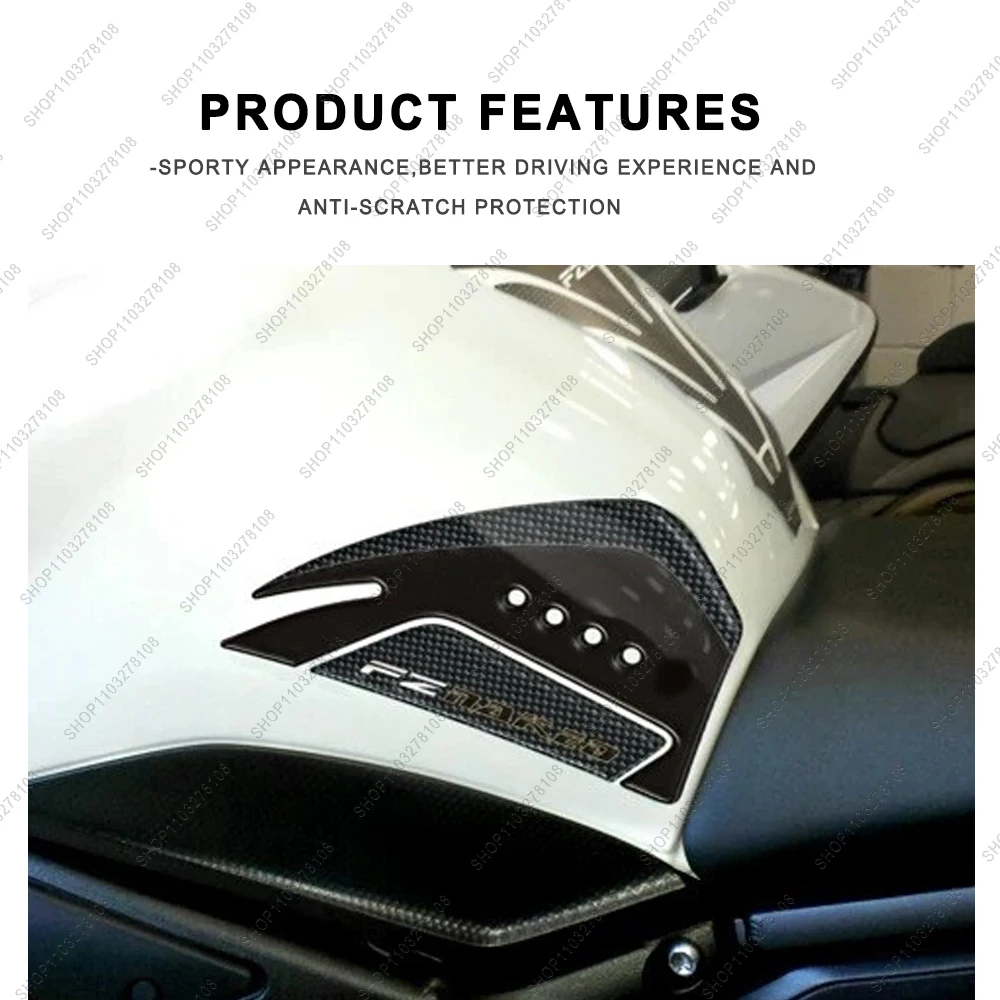 For YAMAHA FZ1 fz1 Motorcycle Anti slip Tank Pad Side Traction Pads Protector Sticker 3D gel Resin Stickers kit
