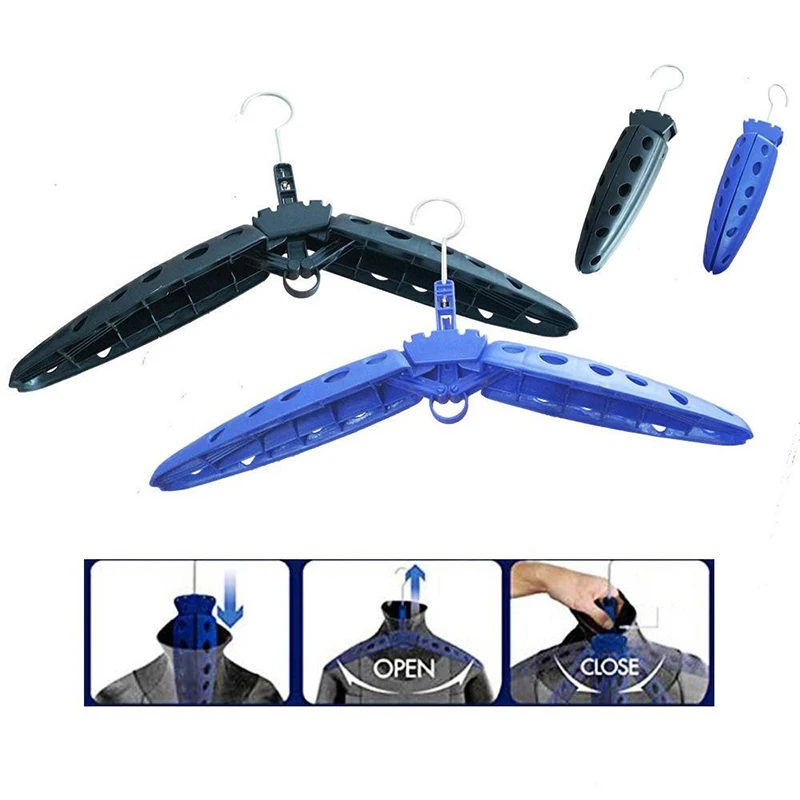 Multi Purpose Foldable Diving Suit Hanger Surf Thickened Rack Outdoor Sportswear Bracket Rtable Anti Rust Surfing Accessories