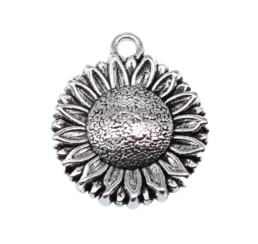 

10pcs 23x20mm Zinc alloy metal tibetan silver plated charm T0679 for jewelry making