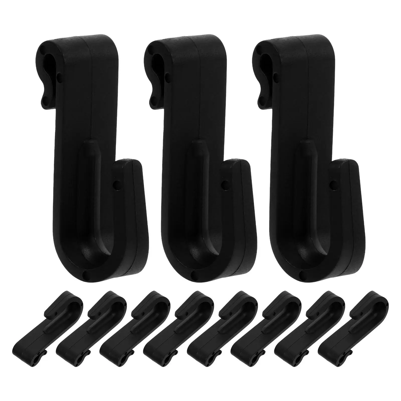 

20 Pcs Hook Plastic over Door Hooks The Hanger Bbq Utensil Holder Towel of