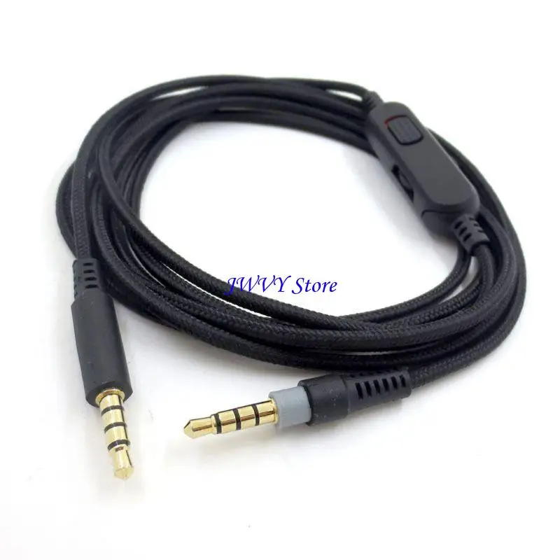 573a 클라우드 믹스 및 알파 헤드셋 오디오 라인 코드 용 강력한 이어폰 케이블