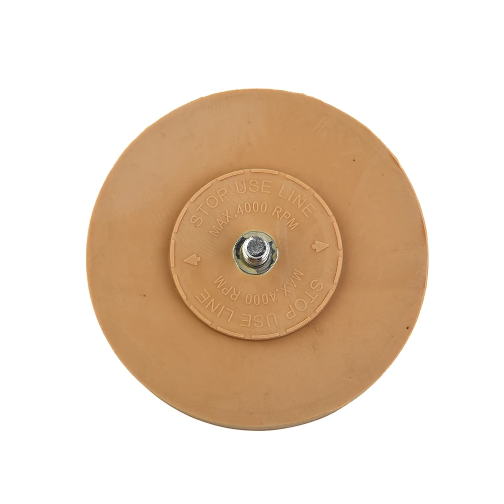 Sticker Remover Rubber Eraser Wheel 4\'\' For Double-sided Molding Tape For Graphic For Vinyl New High Quality
