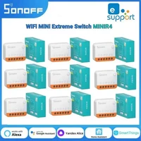 SONOFF Mini R4 Wifi inteligente módulo de interruptor interruptor Control bidireccional hogar inteligente funciona con Alexa Google Home Yandex Alice smartthi