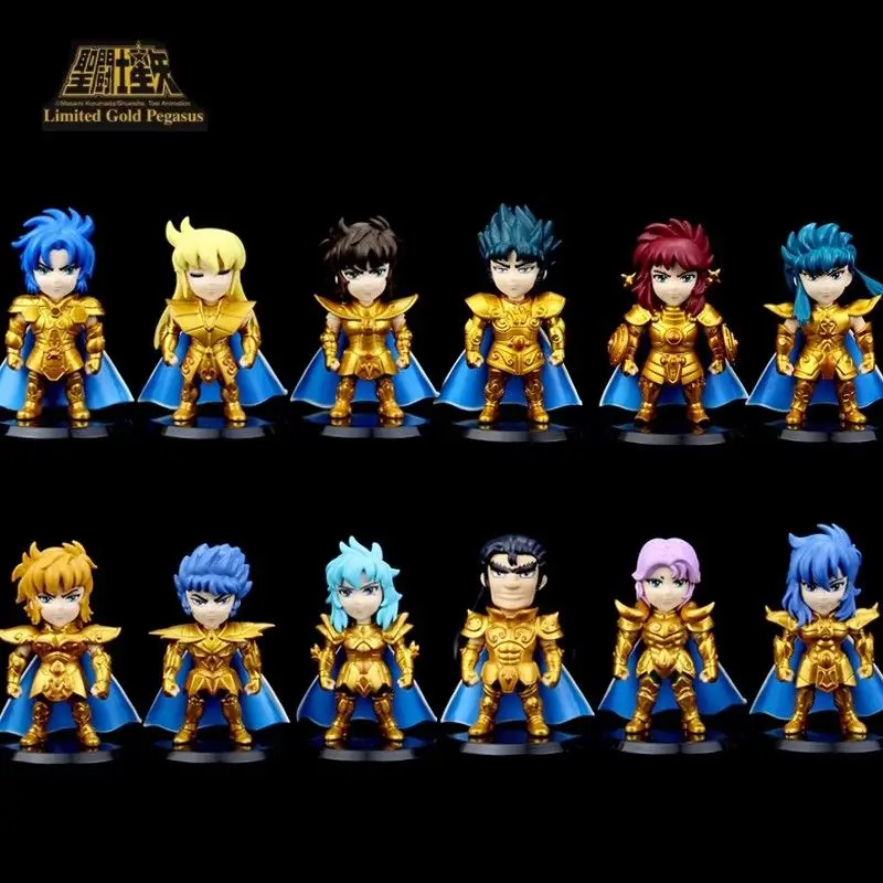 Mini figura dorada de 11cm de Saint Seiya, caja ciega Artliized, caja Tamashi, colección de Santos dorados, modelo de decoración de escritorio, juguete, pasatiempos, regalos