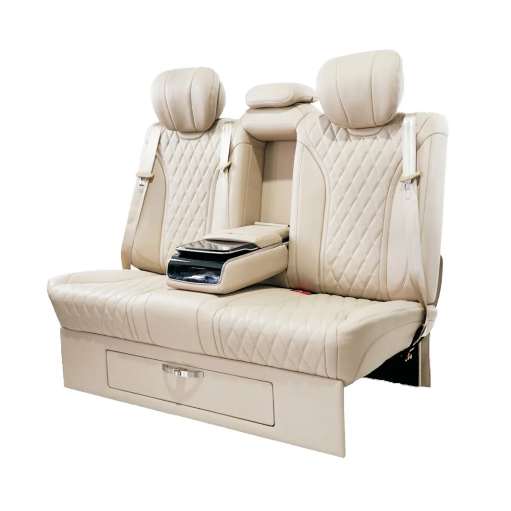 

VIP Car Seat with Center Console Kit Car Interior Accessories Conversion Power Reclining Van Seat