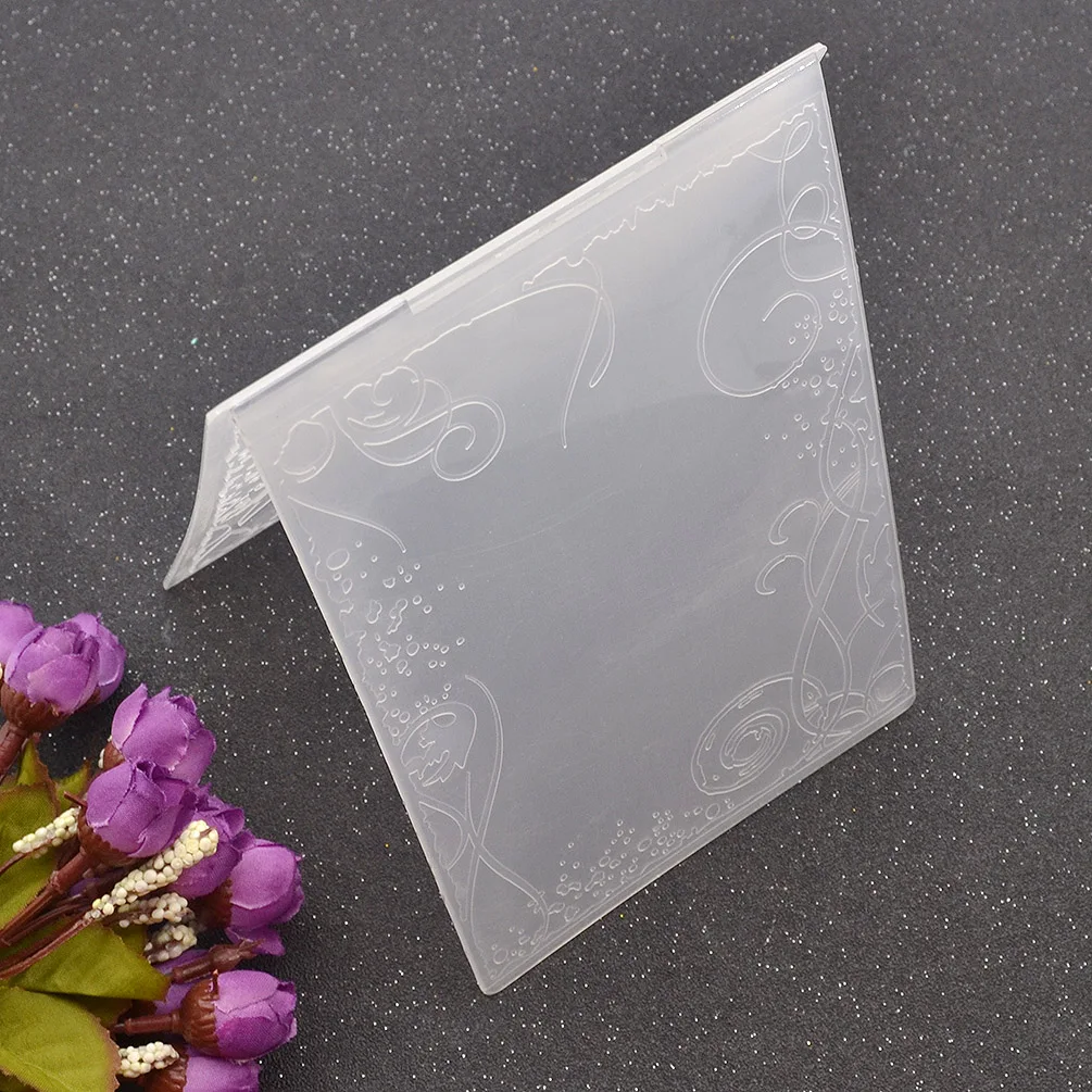 1PC Embossing Folder Plastic Template For Scrapbook DIY Handmade Scrapbooking Album Cards Making Tool Gifts