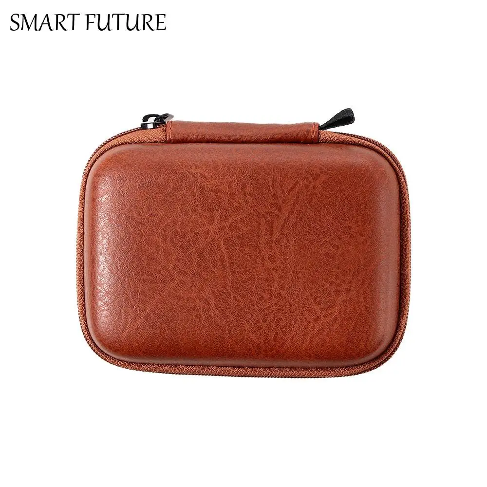 

Cover Coin Bag Protective Sleeve Protector Case Zipper Hard Box USB Data Cable Organizer Earphone Storage Bag Data Cable Bag