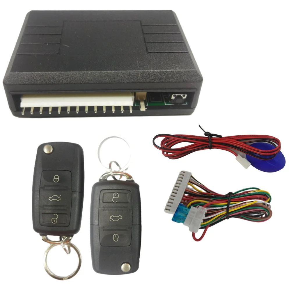 

Remote Access Convenience Automatic Central Locking Universal Remote Control Central Door Lock Kit Plastic and metal