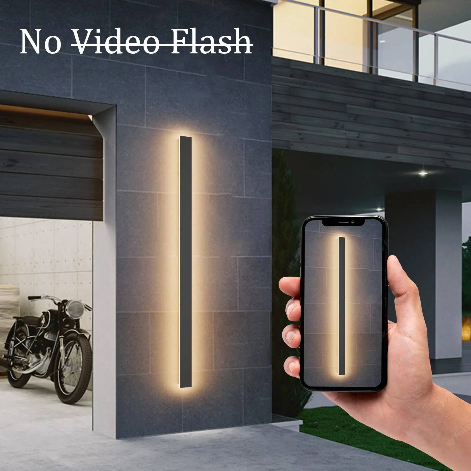 

IRALAN Housing Waterproof LED Wall Lamp Outdoor Garden Wall Mounted Lighting for Stairs Patio Porch Bedroom Living Room Indoor