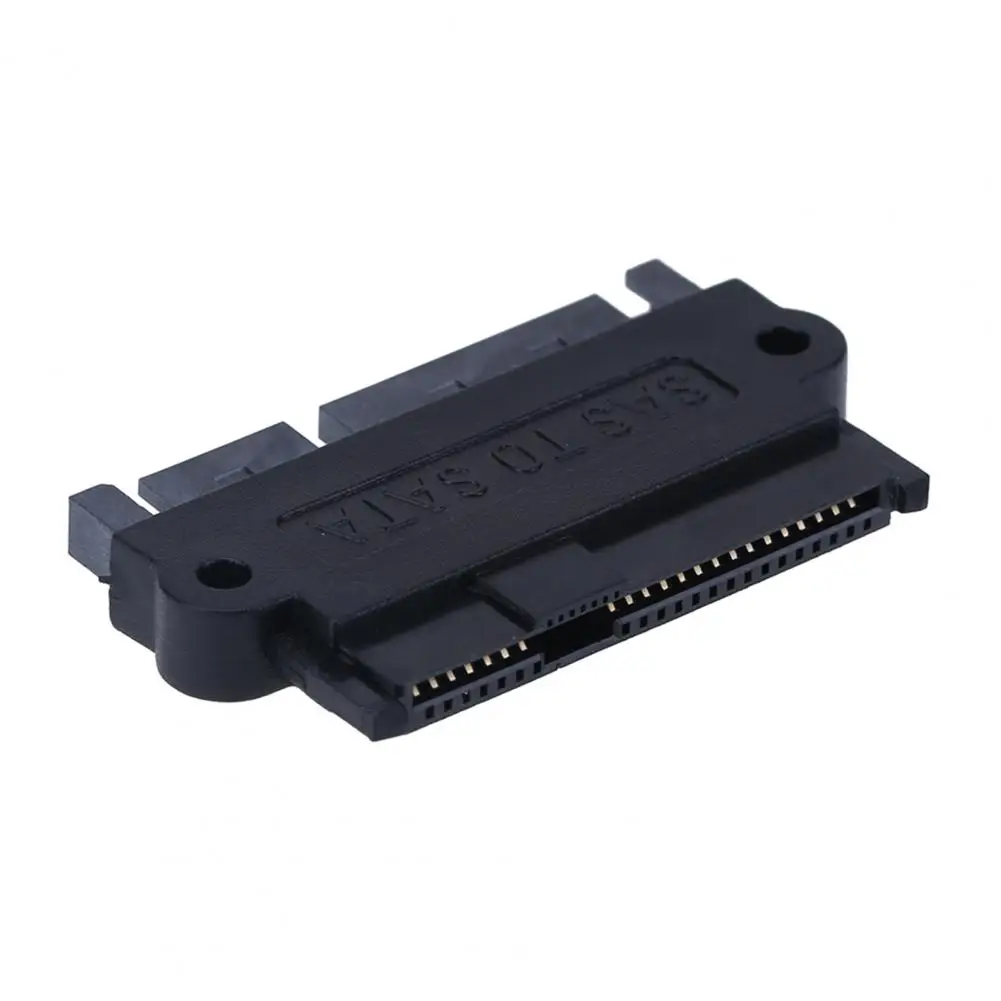 180-degree Angle Adapter Converter Sas to Sata Adapter Card Universal Hard Drive Connector Efficient Data for Motherboard