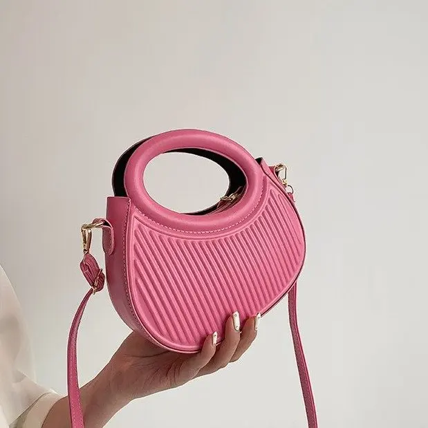 

Chic Stripe Design Crossbody Bags for Women Elegant Synthetic Leather Handbag, Purse, Luxury Look Shoulder Bag for Everyday Use