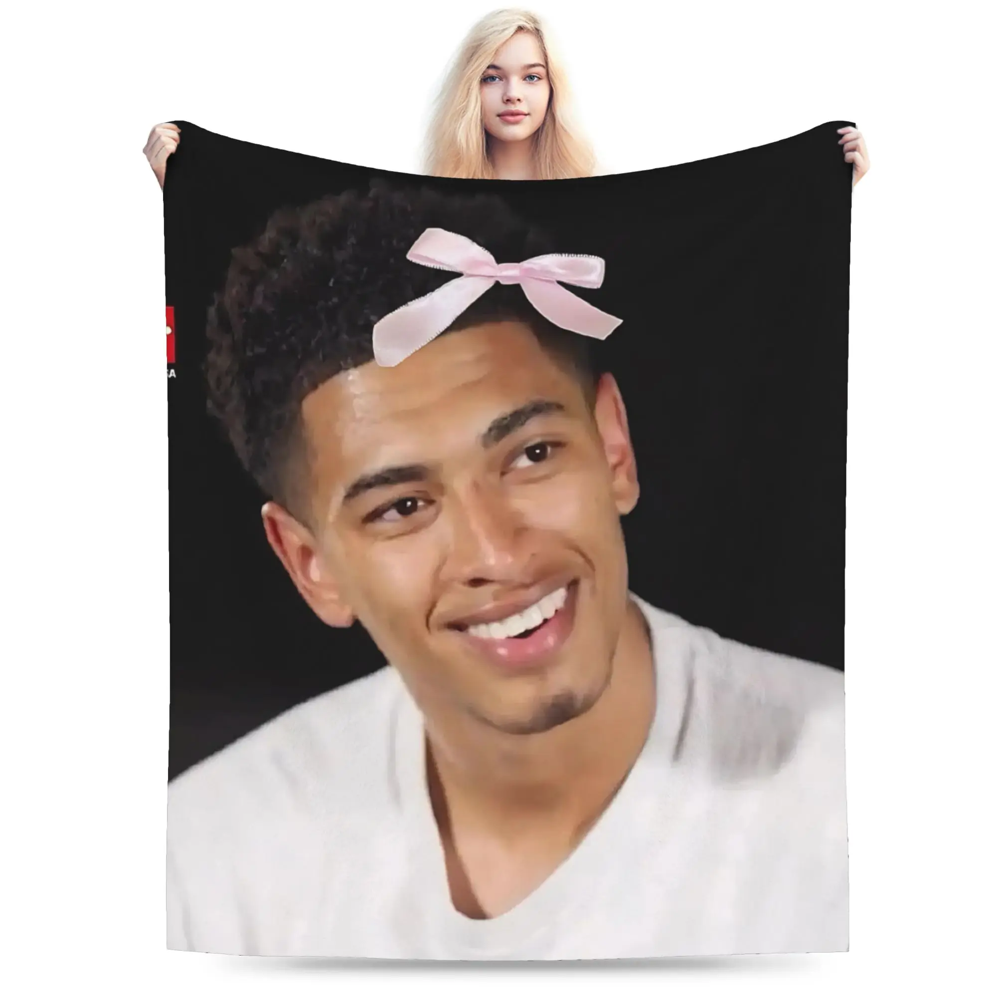 J-Jude B-Bellinghams  Merch Blanket Ultra-Soft Flannel Football  Throw Blankets Cozy Bedding Throws