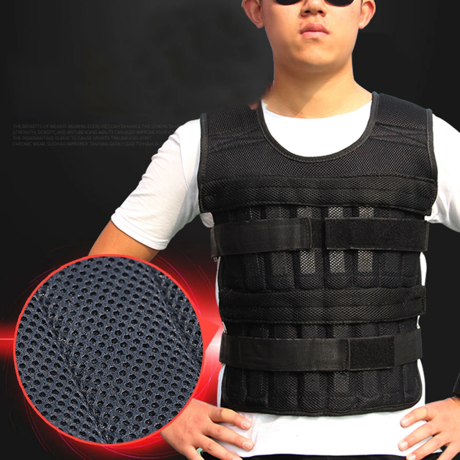 Weight Vest Weighted Bracelet Ankle Weights Equipment Waistcoat for Training