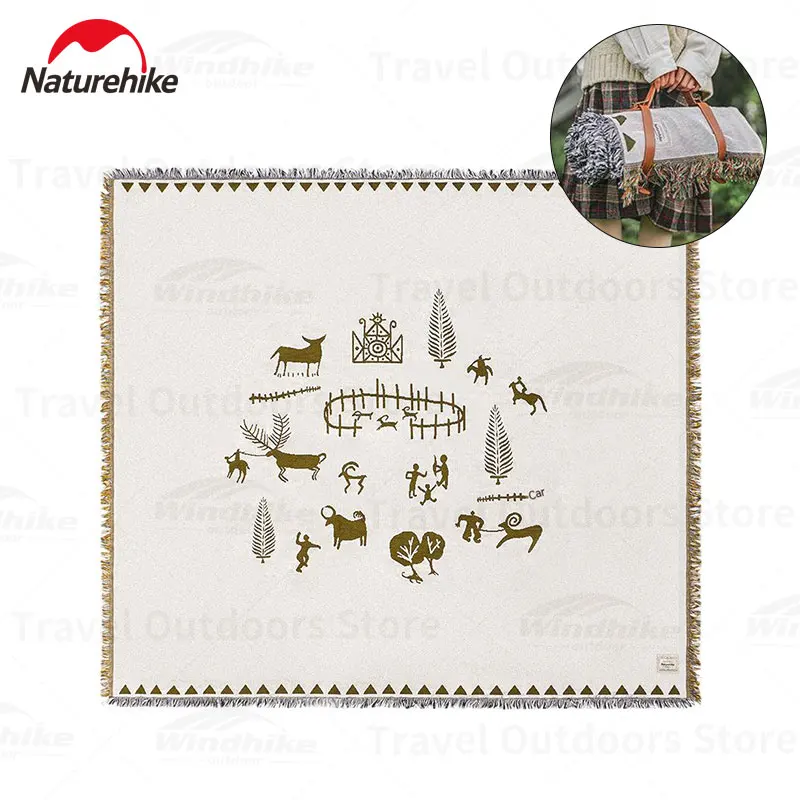 

Naturehike Outdoor Camping Mat Boho Picnic Mats Portable Tent Floor Carpet Play Park Mat Bohemian Carpets Camp Table Mat