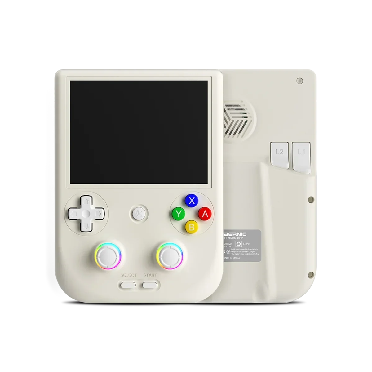ANBERNIC RG406V Videogameconsole 4" IPS touchscreen Android 13 Hoge snelheidsventilator 6nm Unisoc T820 RGB joystick 1080 DP-uitgang Cadeau - afbeelding 2