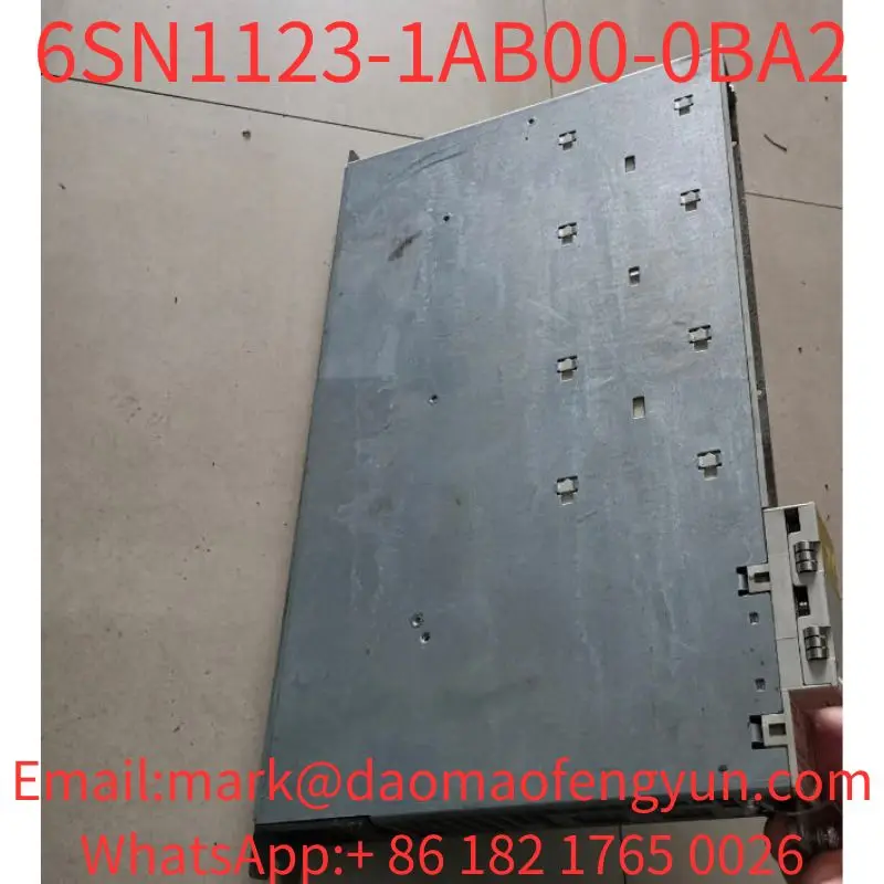 6SN1123-1AB00-0BA2 Used Tested OK In Good Condition SIMODRIVE 611 POWER MODULE, 2 AXES, 25 A