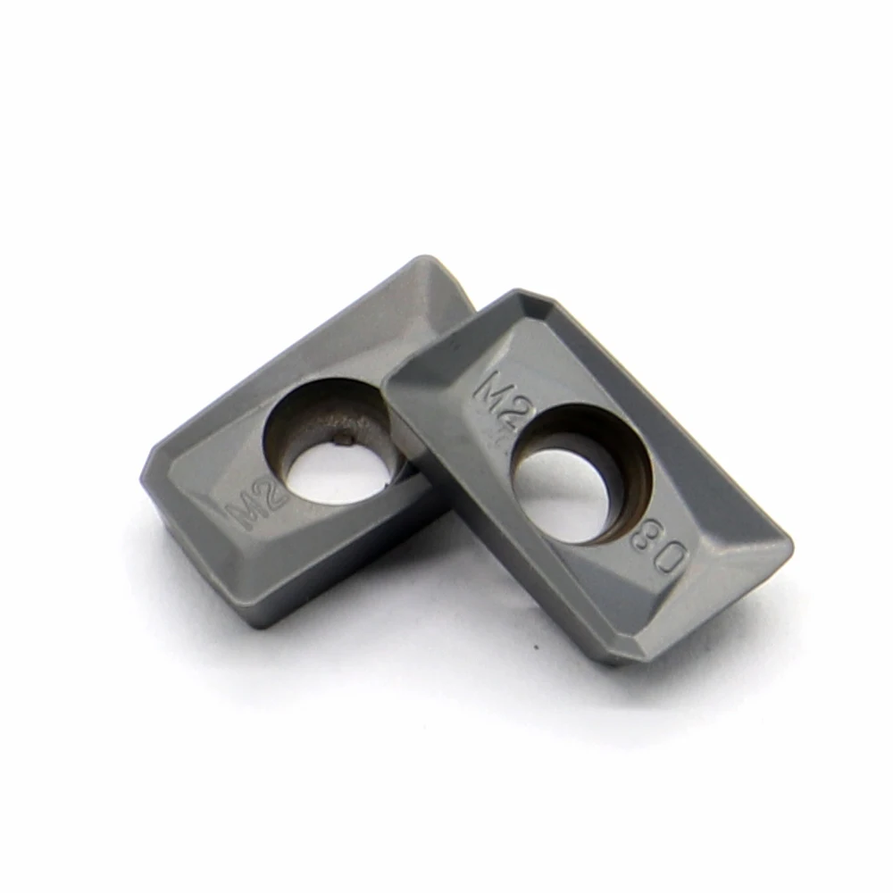 Imagem -05 - Carbide Insere Fresadora Usinagem Ferramenta de Torneamento Ferramentas Torno Cnc Fresadora Final Apmt1604pder m2 h2 Ft1125e Ft1030e