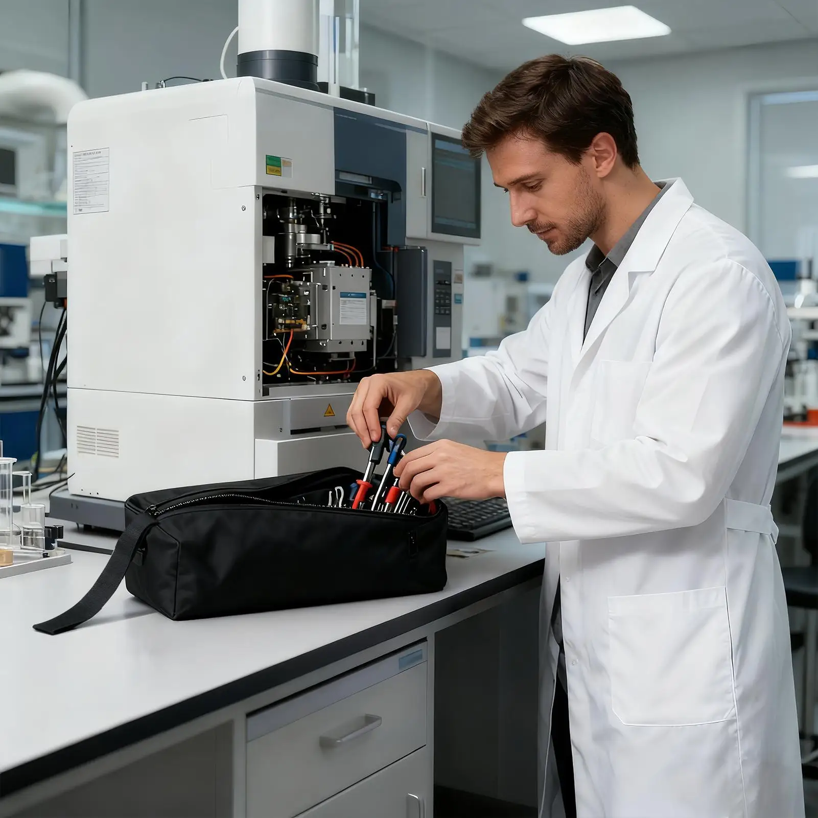 Маленькая сумка для инструментов, органайзер на молнии, водонепроницаемые портативные сумки для инструментов для мужчин, сверхмощные для строительной площадки, автомобильной сантехники