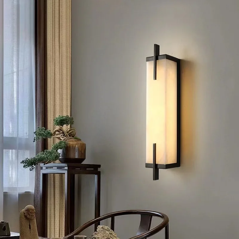 

Wall lamp, bedroom, bedside, Chinese style, living room, background wall, creativity, corridor, aisle