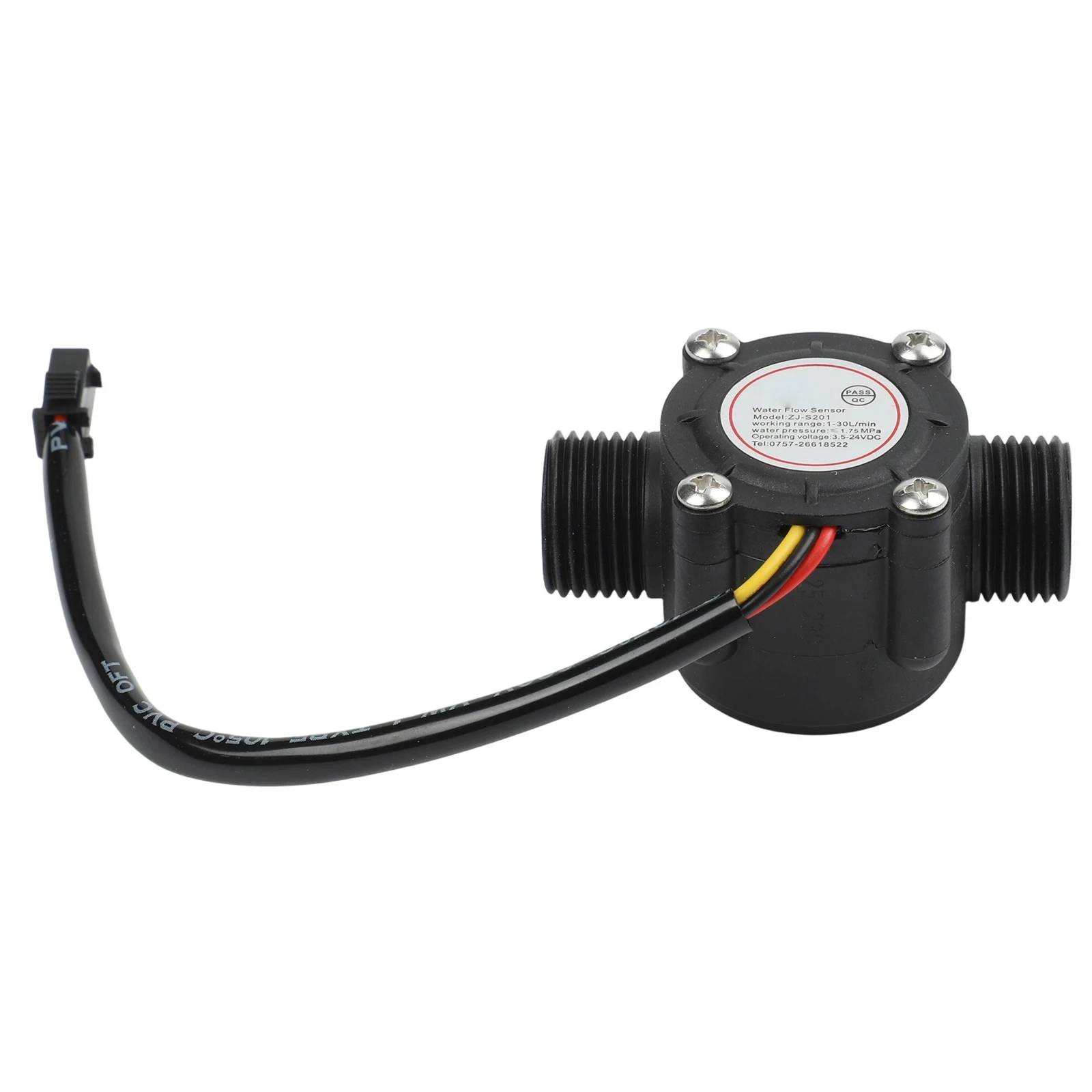 Accurate Water Flow Measurement Sensor Switch for g1 2 Threads for g1 2 Inch BSPT Hall Effect Sensor for versatile Applications