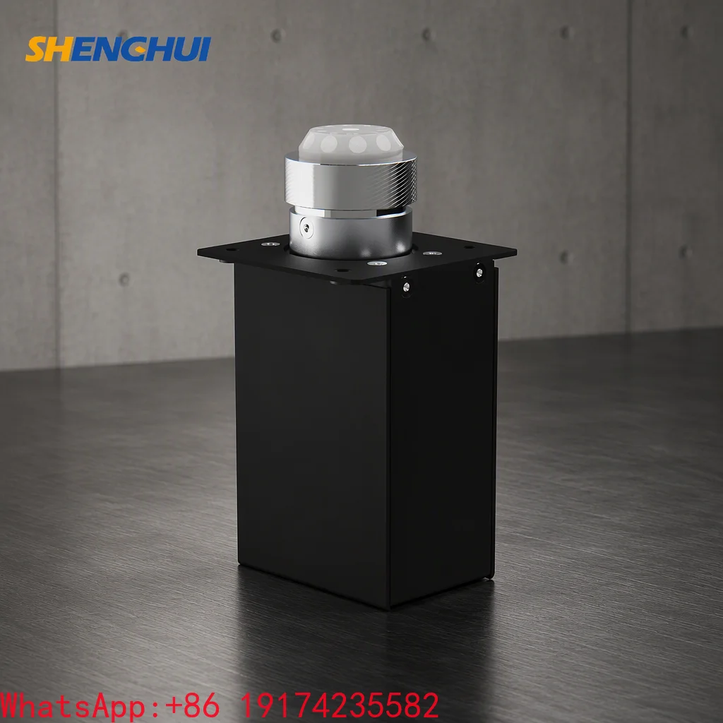 Rotary Multi-Port Selector Valve 8/10-Port, Step Motor & Encoder, 24V/10W, Low Dead Vol, -Resist, for Water COD/TP/NH3