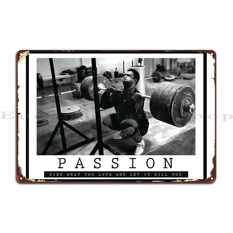 

Passion Metal Plaque Poster Create Club Wall Plaque Wall Decor Designs Tin Sign Poster