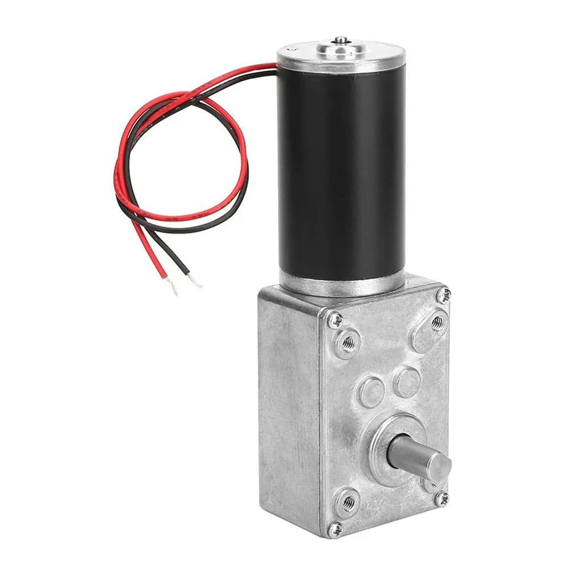 

DC 12V Gear Motor High Torsion Speed Reduce Electric Gearbox Motor Reversible Gear Motor 8mm Shaft (12V 16RPM)