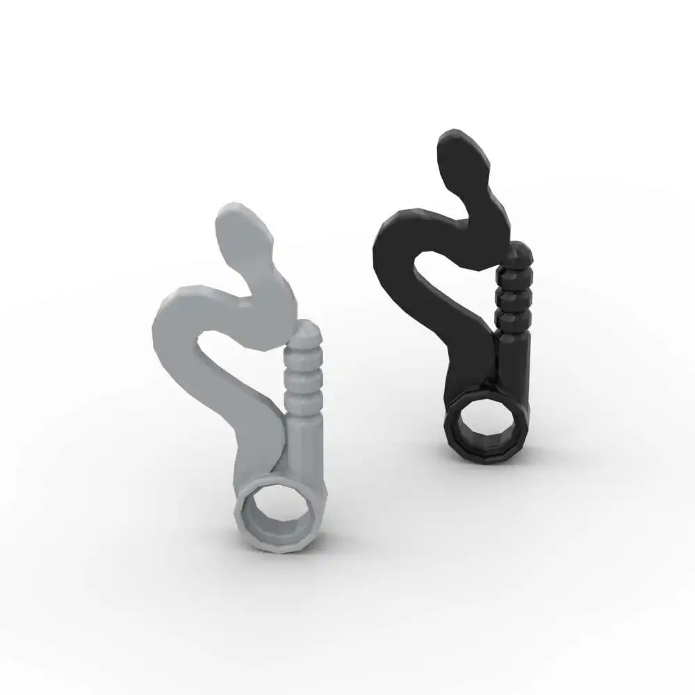 

MOC, 10 шт., 98348, изогнутый кнут со змеиной головкой, комплект строительных блоков, штифтовое отверстие, ручки, совместимые частицы, идея «сделай сам», игрушки, подарки для детей