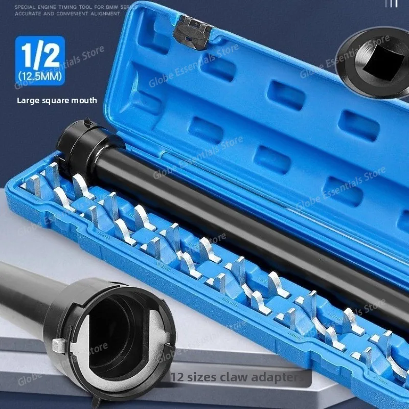 13-piece Set of Tools Disassembling and Assembling Automobile Steering Gear Steering Rod, Removing Inner Ball Joint and Tie Rod