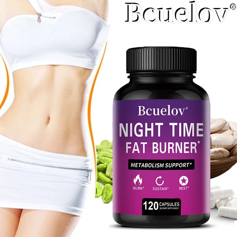 

Night Time Fat Burner Supplement - Green Coffee Bean Extract - Weight Management, Maintaining Energy Levels and Digestive Health