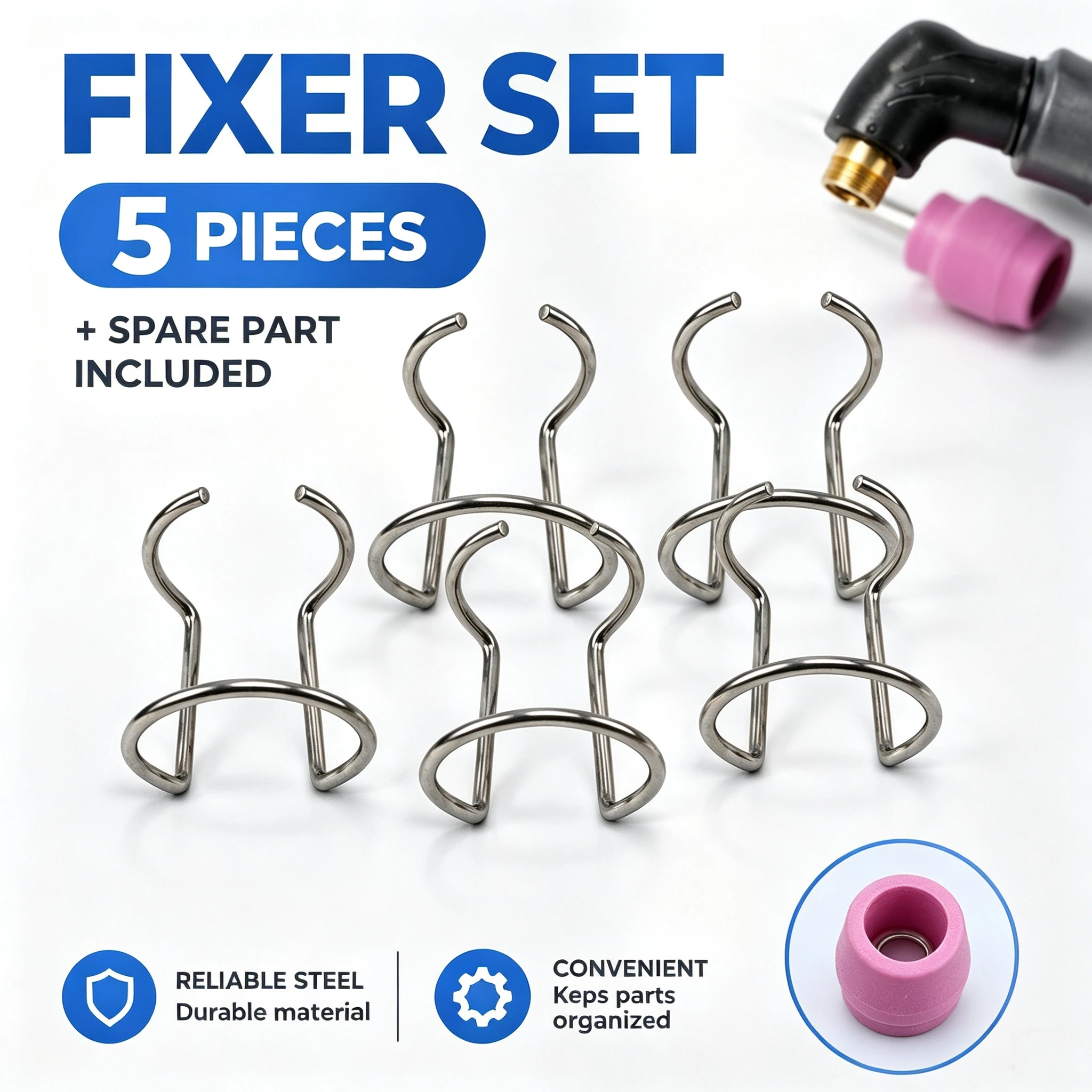 5PCS AG60 Plasma Cutting Torch Wire Stand Ring Guide Circle Plasma Cutter Accessories