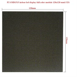 p4 led module 32x32 indoor rgb full color led matrix 128mm x 128mm mini led panel matrix