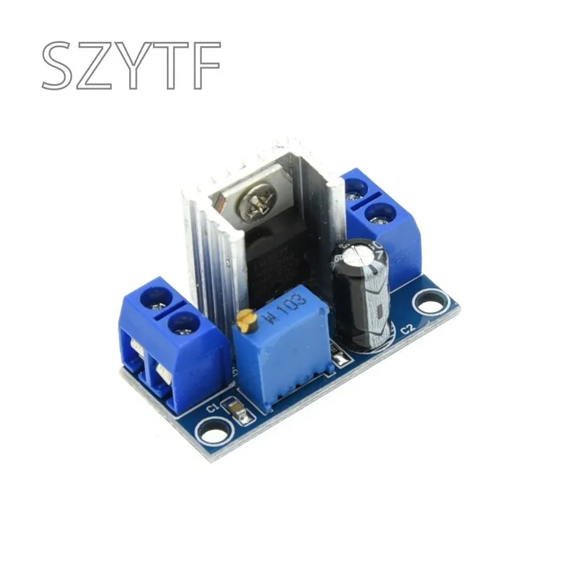 Buck Power Module DC-DC DC Converter LM317 Adjustable Linear Voltage Regulator Voltage Regulator Module