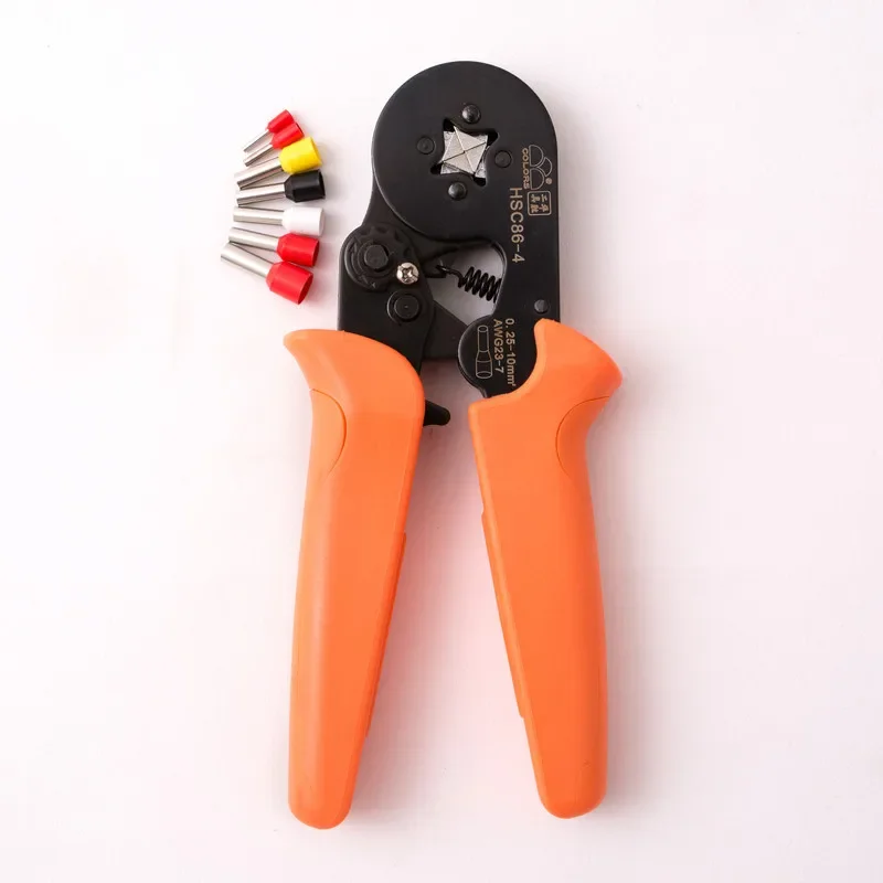 

HSC8 6-4 Self-adjusting Crimping Plier for Cable End Sleeves Ferrules crimping